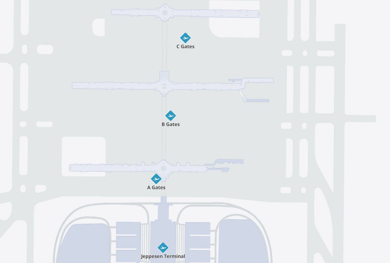 Smoking Area at Denver Airport (DEN)