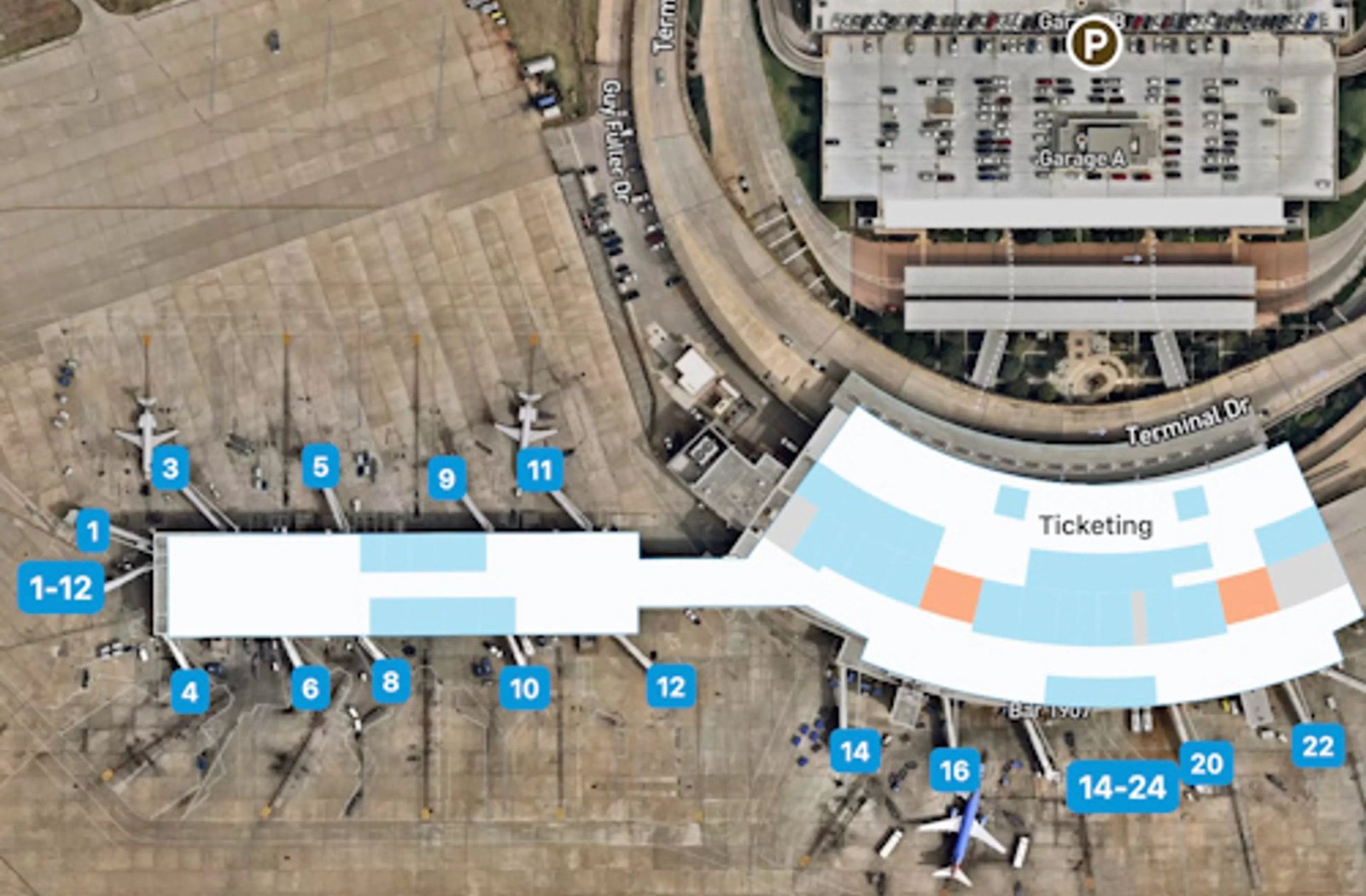 Smoking at OKC Will Rogers Airport (OKC)